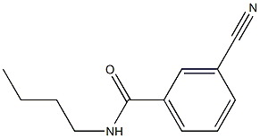 N-butyl-3-cyanobenzamide Struktur