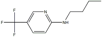 N-butyl-5-(trifluoromethyl)pyridin-2-amine Struktur