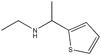 N-ethyl-N-(1-thien-2-ylethyl)amine Struktur