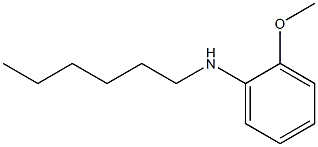 N-hexyl-2-methoxyaniline Struktur