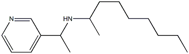 nonan-2-yl[1-(pyridin-3-yl)ethyl]amine Struktur