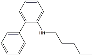 N-pentyl-2-phenylaniline Struktur