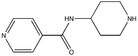 N-piperidin-4-ylisonicotinamide Struktur