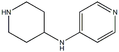 N-piperidin-4-ylpyridin-4-amine Struktur