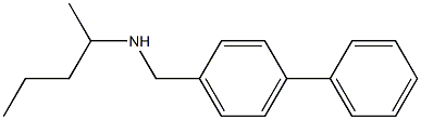 pentan-2-yl[(4-phenylphenyl)methyl]amine Struktur