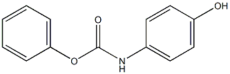 phenyl N-(4-hydroxyphenyl)carbamate Struktur