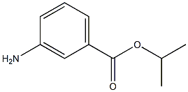 propan-2-yl 3-aminobenzoate Struktur