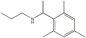 propyl[1-(2,4,6-trimethylphenyl)ethyl]amine Struktur