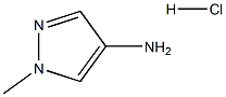 1-Methyl-1H-pyrazol-4-ylamine hydrochloride Struktur