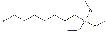 7-BROMOHEPTYLTRIMETHOXYSILANE Struktur