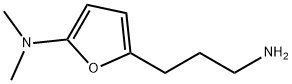 2-Furanpropanamine,  5-(dimethylamino)- Struktur