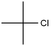 tert-BUTYL CHLORIDE extrapure Struktur