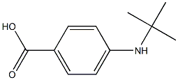 4-(tert-butylamino)benzoic acid Struktur