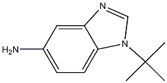 1-tert-butyl-1H-benzimidazol-5-amine Struktur