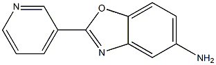 2-pyridin-3-yl-1,3-benzoxazol-5-ylamine Struktur