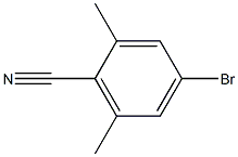 4-bromo-2,6-dimethylbenzonitrile Struktur