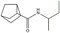 N-(sec-butyl)bicyclo[2.2.1]heptane-2-carboxamide Struktur