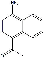 1-(4-amino-1-naphthyl)ethanone Struktur