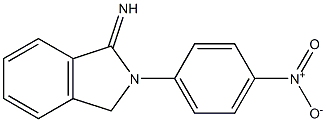 2-{4-nitrophenyl}-1-iminoisoindoline Struktur