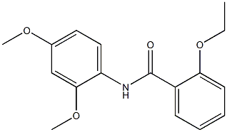 N-(2,4-dimethoxyphenyl)-2-ethoxybenzamide Struktur