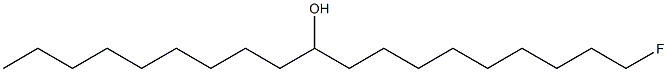 Nonadefluorodecamethylene glycol Struktur