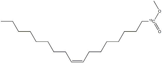 Methyl  oleate-1-13C Struktur