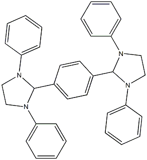 2-[4-(1,3-diphenyl-2-imidazolidinyl)phenyl]-1,3-diphenylimidazolidine Struktur