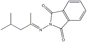 2-{[(E)-1,3-dimethylbutylidene]amino}-1H-isoindole-1,3(2H)-dione Struktur