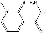 1-methyl-2-thioxo-1,2-dihydro-3-pyridinecarbohydrazide Struktur