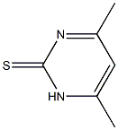 4,6-Dimethyl-2-thiopyrimidine ,98% Struktur