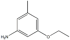 5-Ethoxy-3-methylaniline Struktur