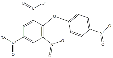 1,3,5-Trinitro-2-(4-nitrophenoxy)benzene Struktur