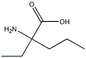 2-Amino-2-ethylpentanoic acid Struktur