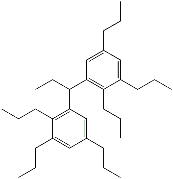 3,3'-Propylidenebis(1,2,5-tripropylbenzene) Struktur