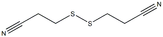 Bis(2-cyanoethyl) persulfide Struktur