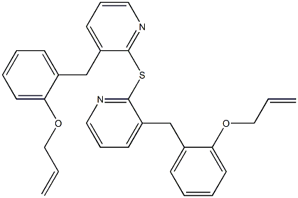 [2-(2-Propenyloxy)benzyl](2-pyridinyl) sulfide Struktur