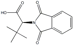 N,N-Phthaloyl-3,3,3-trimethyl-L-alanine Struktur