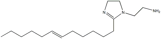 1-(2-Aminoethyl)-2-(6-dodecenyl)-2-imidazoline Struktur