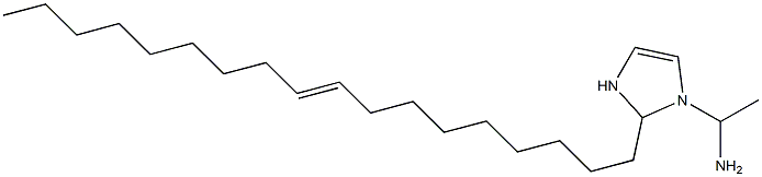 1-(1-Aminoethyl)-2-(9-octadecenyl)-4-imidazoline Struktur