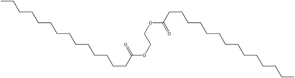 Dipentadecanoic acid 1,2-ethanediyl ester Struktur