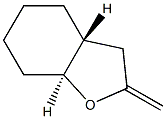 (3aR,7aS)-Octahydro-2-methylenebenzofuran Struktur