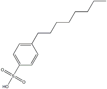 4-Octylbenzenesulfonic acid Struktur