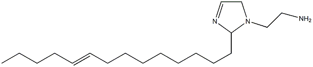 1-(2-Aminoethyl)-2-(9-tetradecenyl)-3-imidazoline Struktur