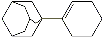 1-(1-Cyclohexenyl)adamantane Struktur