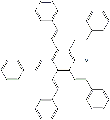 Pentastyrylphenol Struktur