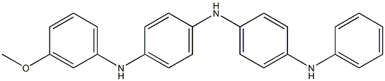 N-[4-(4-Anilinoanilino)phenyl]-m-anisidine Struktur