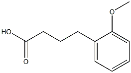 2-Methoxybenzenebutanoic acid Struktur