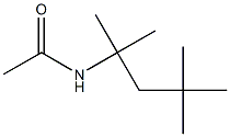 N-(1,1,3,3-Tetramethylbutyl)acetamide Struktur