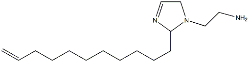 1-(2-Aminoethyl)-2-(10-undecenyl)-3-imidazoline Struktur