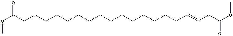 17-Icosenedioic acid dimethyl ester Struktur